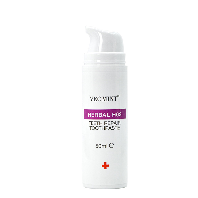 VECMINT Herbal H02 معجون أسنان مضاد للحساسية - 50 مل، صيغة مهدئة للأسنان الحساسة