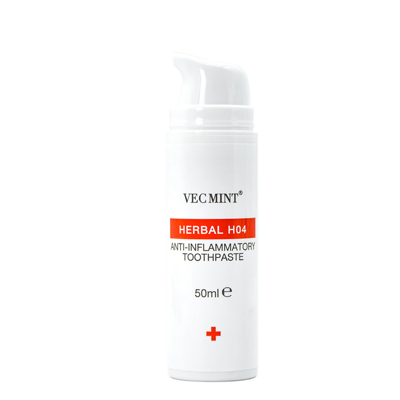 VECMINT Herbal H02 معجون أسنان مضاد للحساسية - 50 مل، صيغة مهدئة للأسنان الحساسة