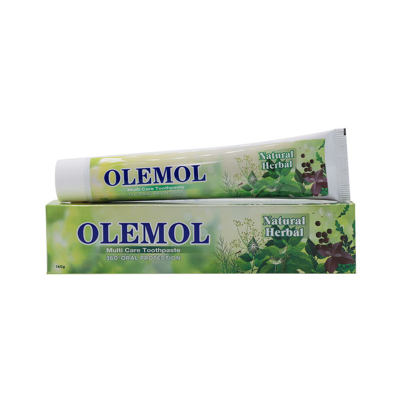 معجون أسنان OLEMOL Multi White 90g - صيغة Max Whitening & Stain Removal لبيض الأسنان الفعال والعناية اليومية بالفم