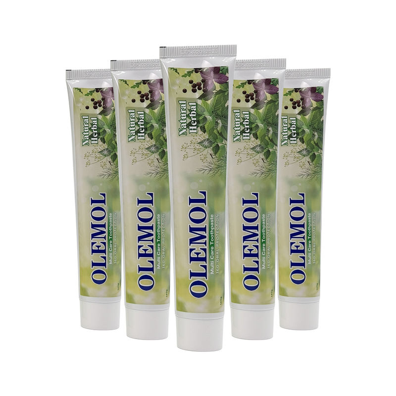 معجون أسنان OLEMOL Multi White 90g - صيغة Max Whitening & Stain Removal لبيض الأسنان الفعال والعناية اليومية بالفم