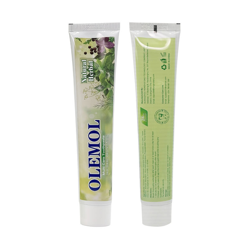 معجون أسنان OLEMOL Multi White 90g - صيغة Max Whitening & Stain Removal لبيض الأسنان الفعال والعناية اليومية بالفم