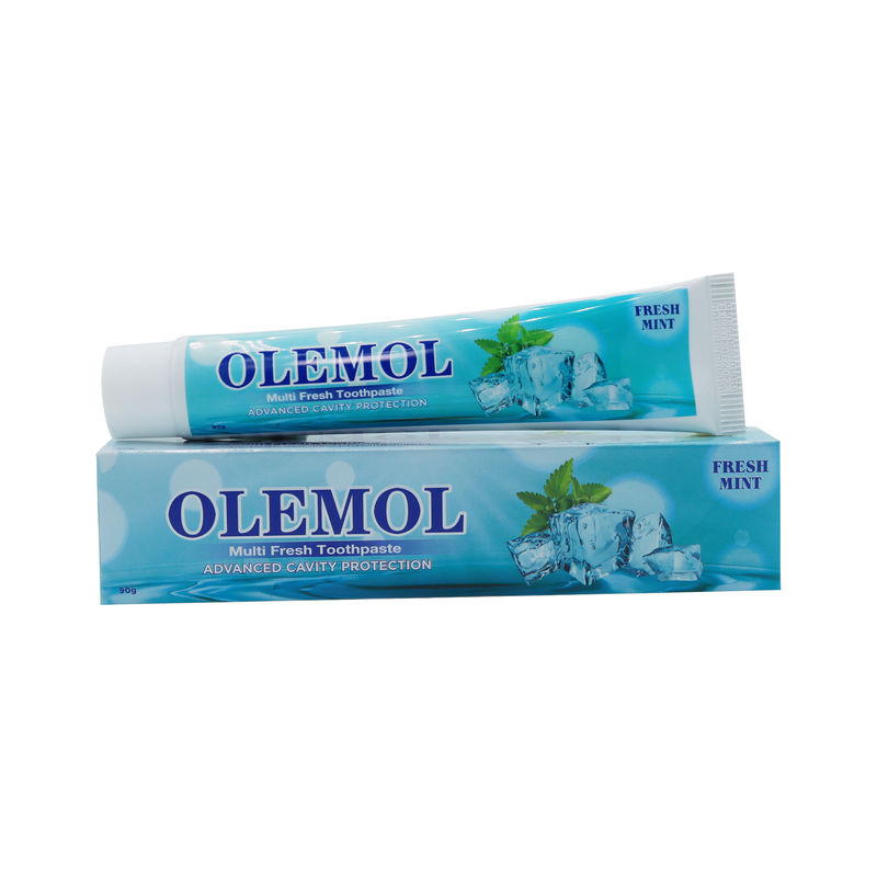 معجون الأسنان الطبيعي OLEMOL العشبي متعدد العناية 140g - 360° حماية الفم منتج نظافة الأسنان للرعاية اليومية الفموية
