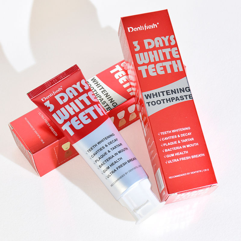 3 أيام من تبييض أسنان متقدمة معجون أسنان الصوديوم فيتات المكونات لابتسامة أكثر إشراقا