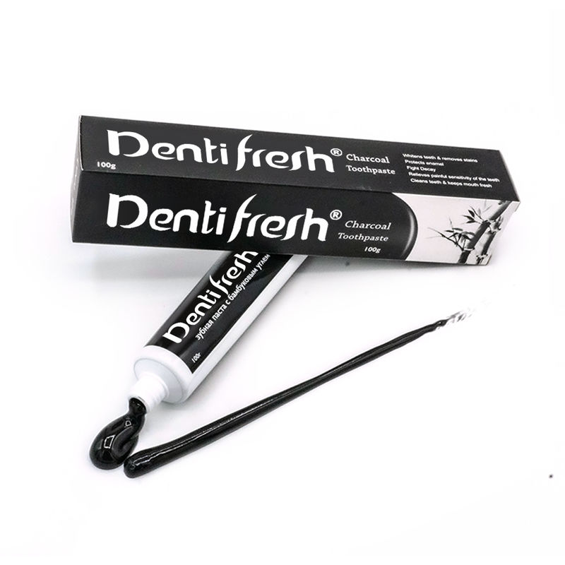 معجون أسنان للعناية بالفم بتأثير تبييض معتدل، تركيبة مركبة معتمدة للبيع