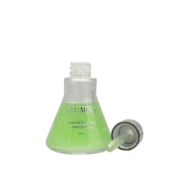 VECMINT الشاي الأخضر الطبيعي الجذور الفموية الجذور - العناية الفموية المركزة المصل للنظافة الفموية اليومية 50 مل بكمية كبيرة