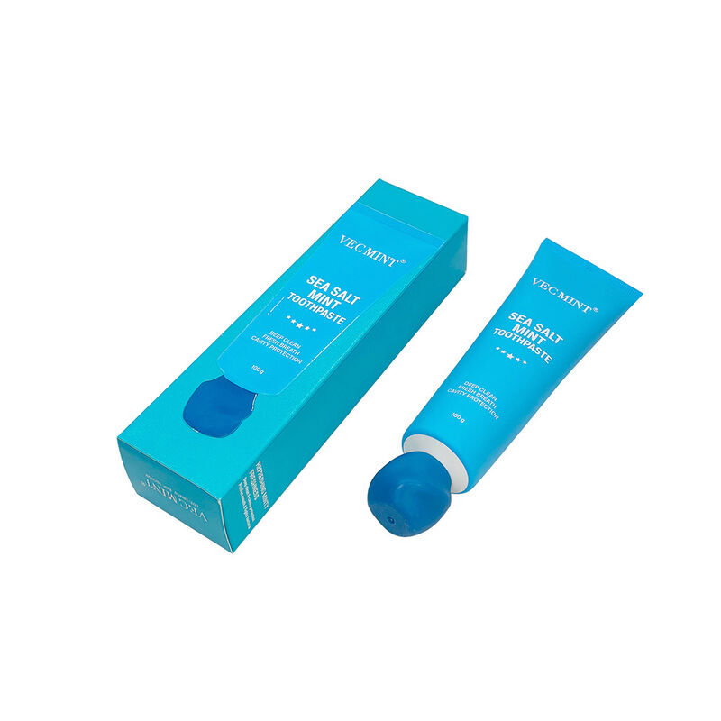 معجون أسنان فيكمنت 100 جرام بالنعناع وملح البحر - تنظيف عميق للأسنان وإنعاش النفس العناية بالفم