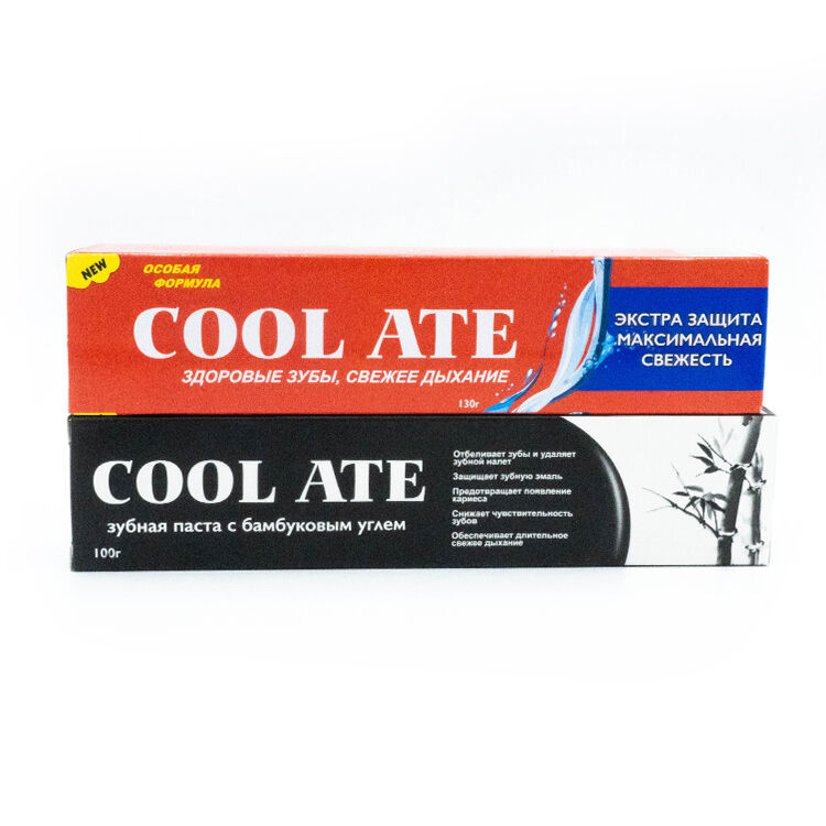 COOL ATE Cool Mint Toothpaste 130g New Formula Extra Protection Fresh Breath Healthy Teeth Bulk Oral Hygiene